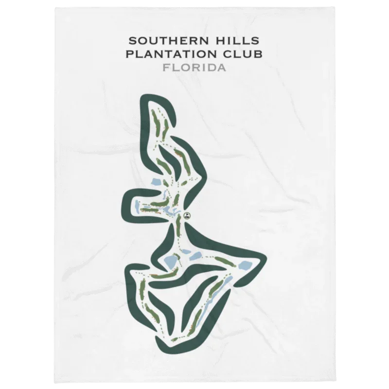 Southern Hills Plantation Club, Florida - Printed Golf Courses