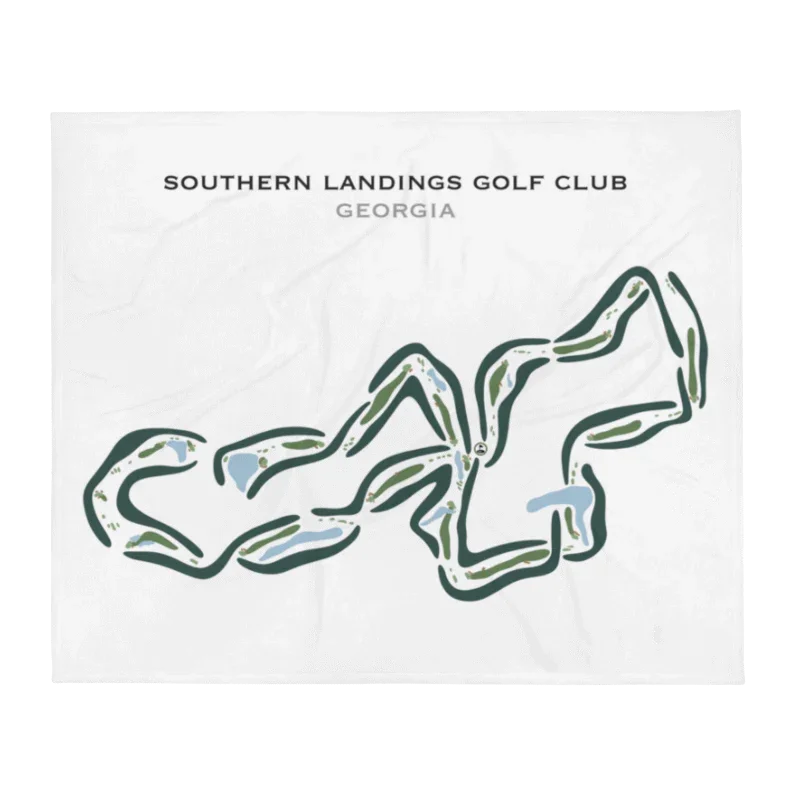 Southern Landings Golf Club, Georgia - Printed Golf Courses