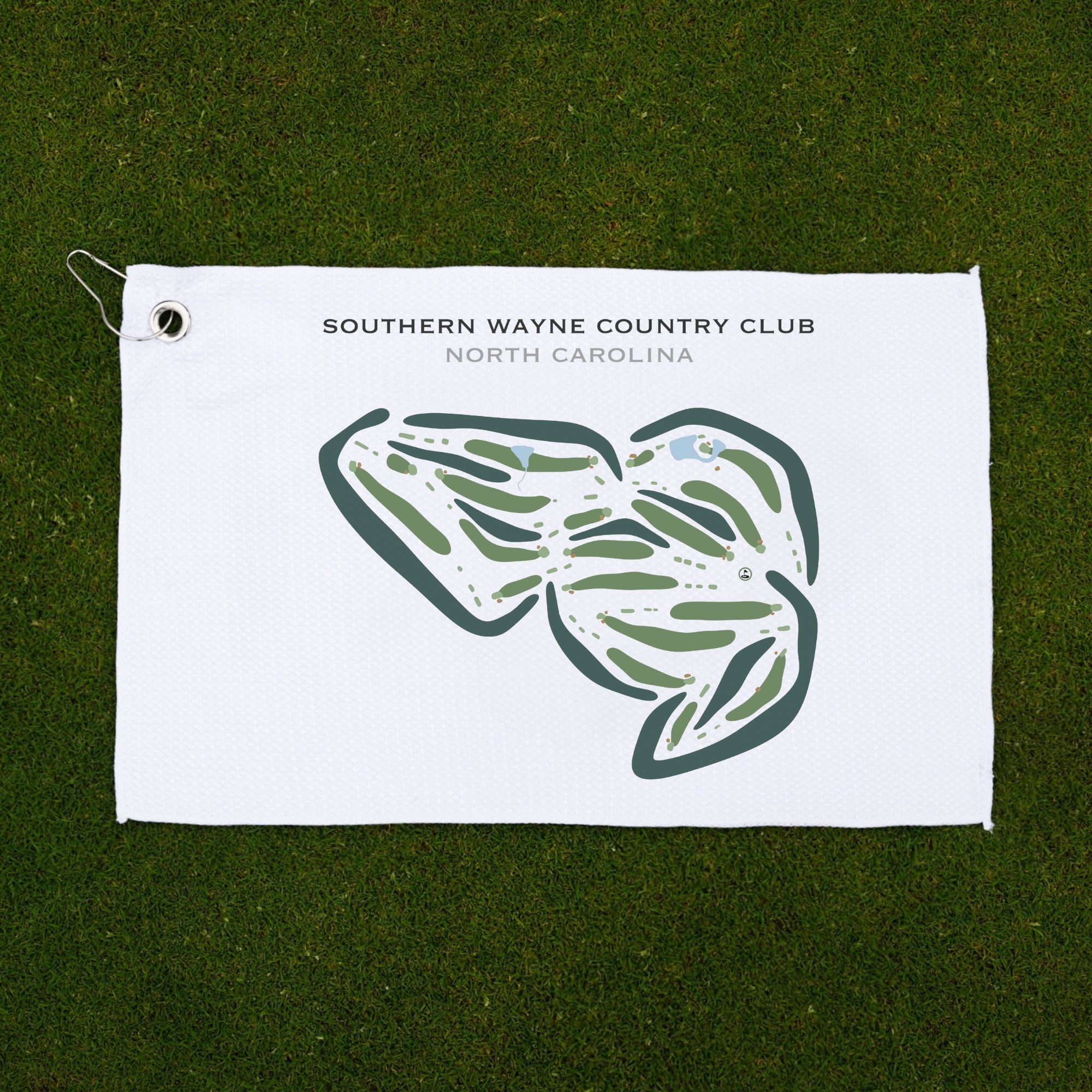 Southern Wayne Country Club, North Carolina - Printed Golf Courses