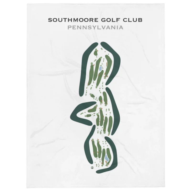 Southmoore Golf Club, Pennsylvania - Printed Golf Courses