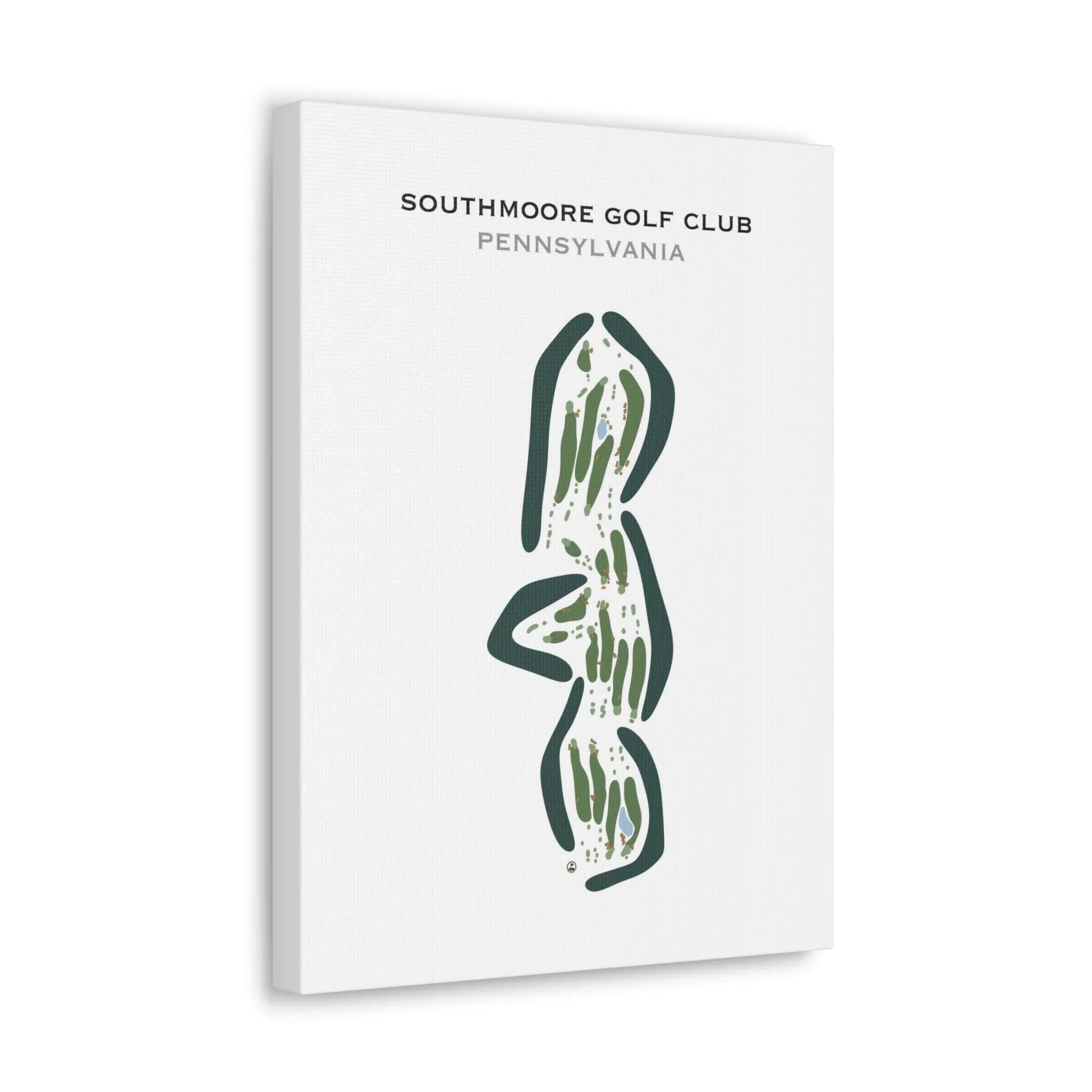 Southmoore Golf Club, Pennsylvania - Printed Golf Courses