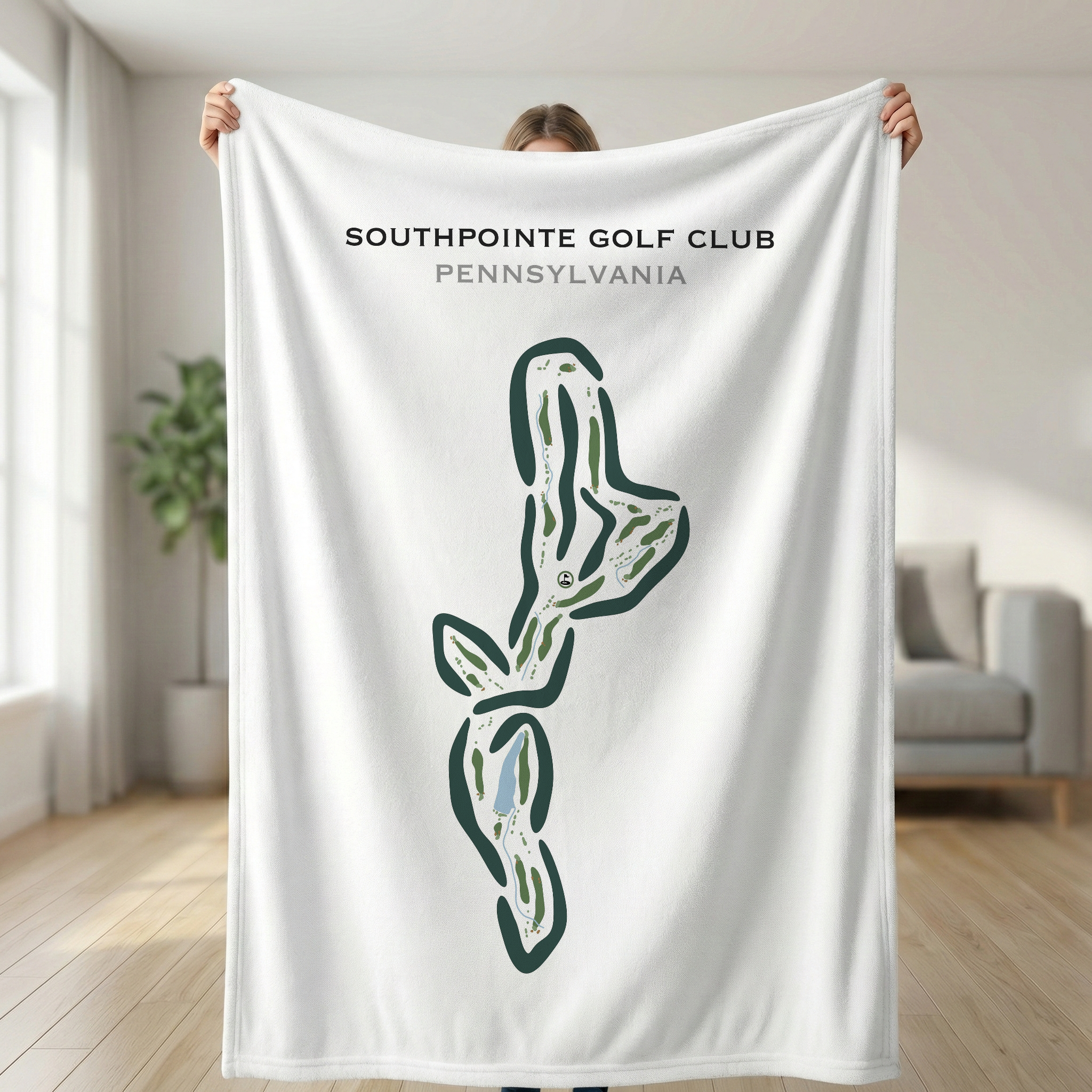 Southpointe Golf Club, Pennsylvania - Printed Golf Courses