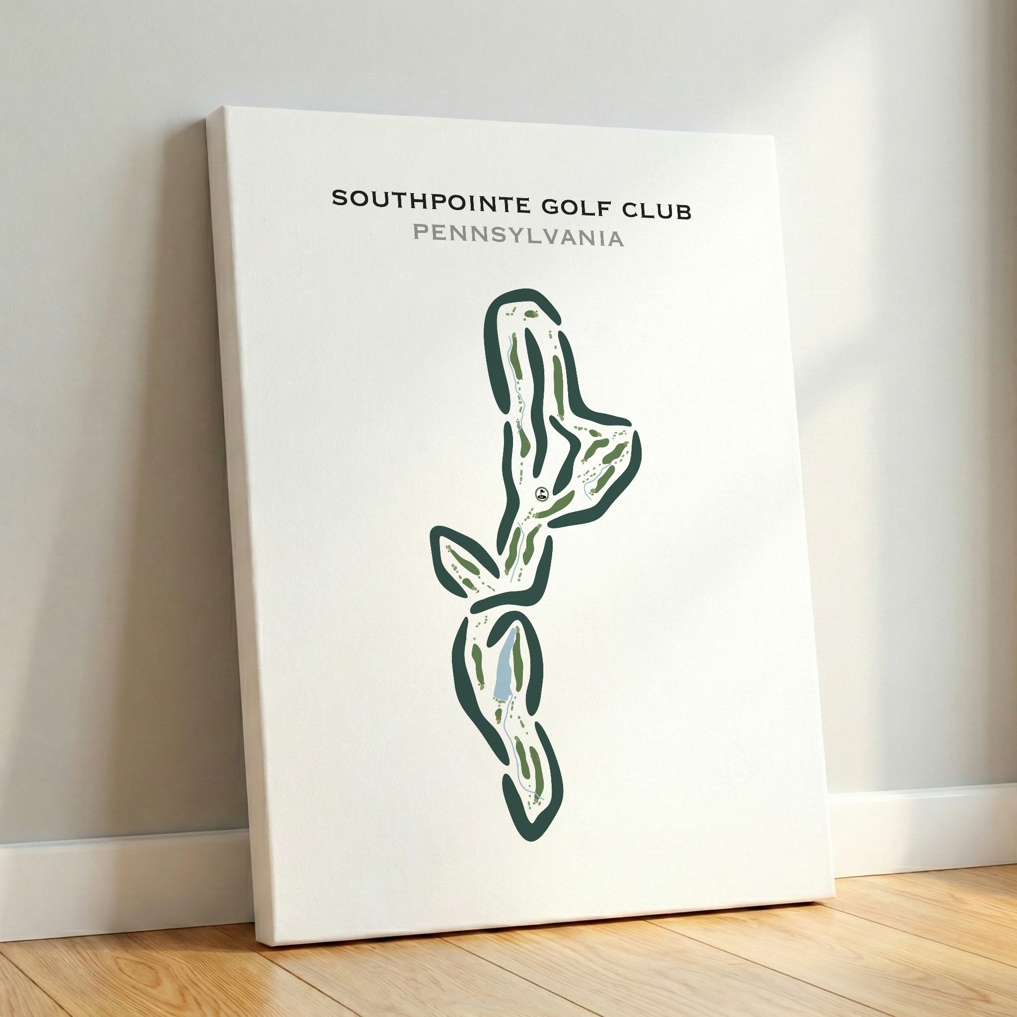 Southpointe Golf Club, Pennsylvania - Printed Golf Courses