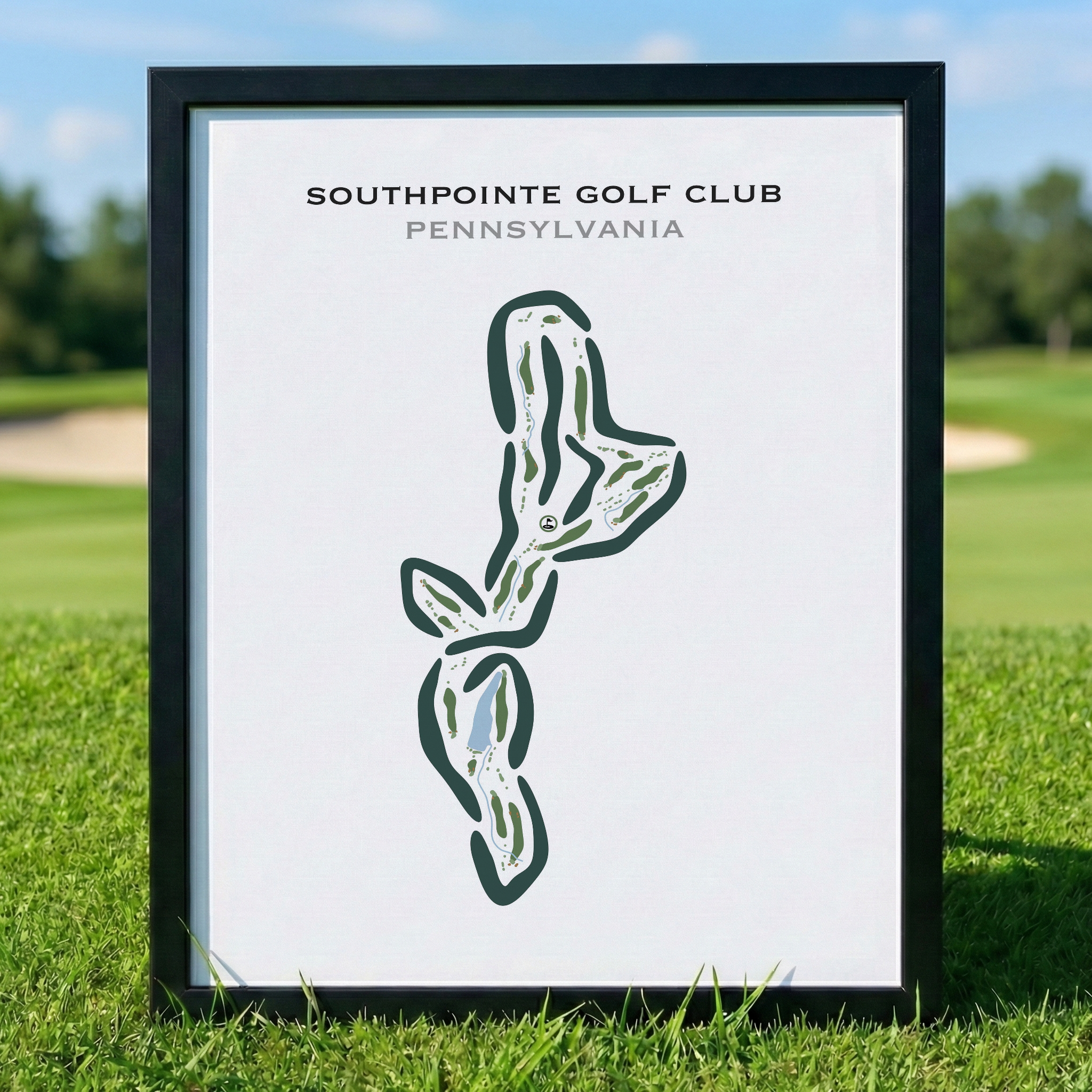 Southpointe Golf Club, Pennsylvania - Printed Golf Courses