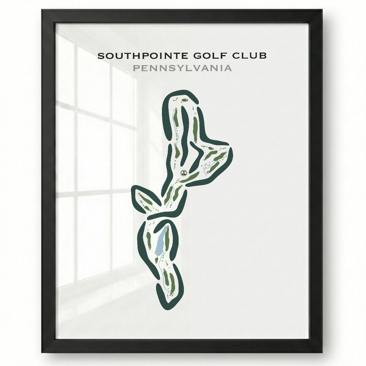 Southpointe Golf Club, Pennsylvania - Printed Golf Courses