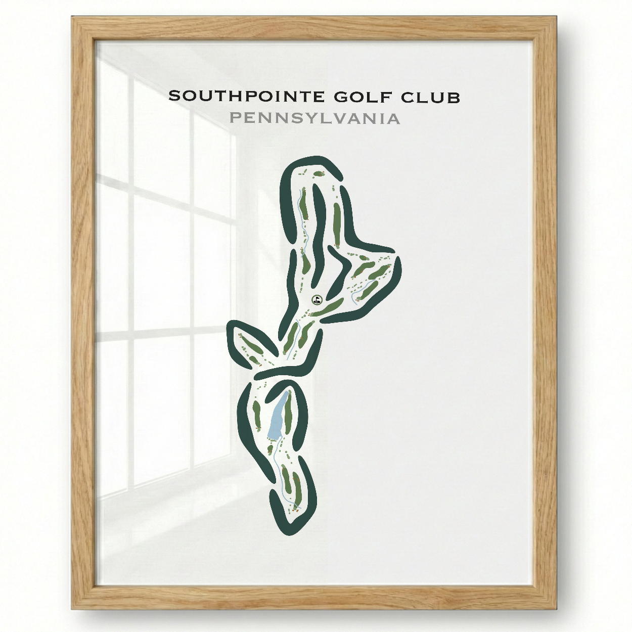 Southpointe Golf Club, Pennsylvania - Printed Golf Courses