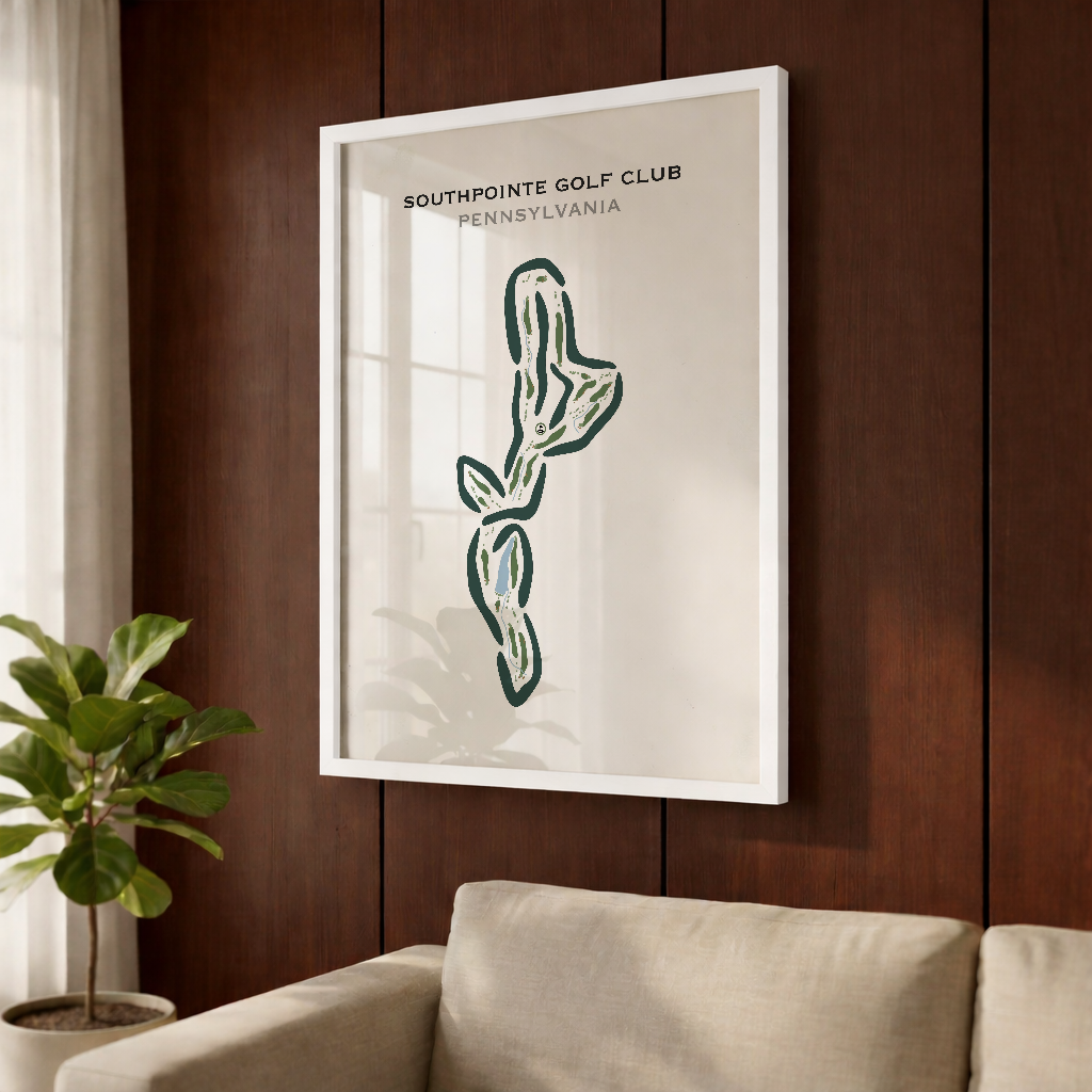 Southpointe Golf Club, Pennsylvania - Printed Golf Courses