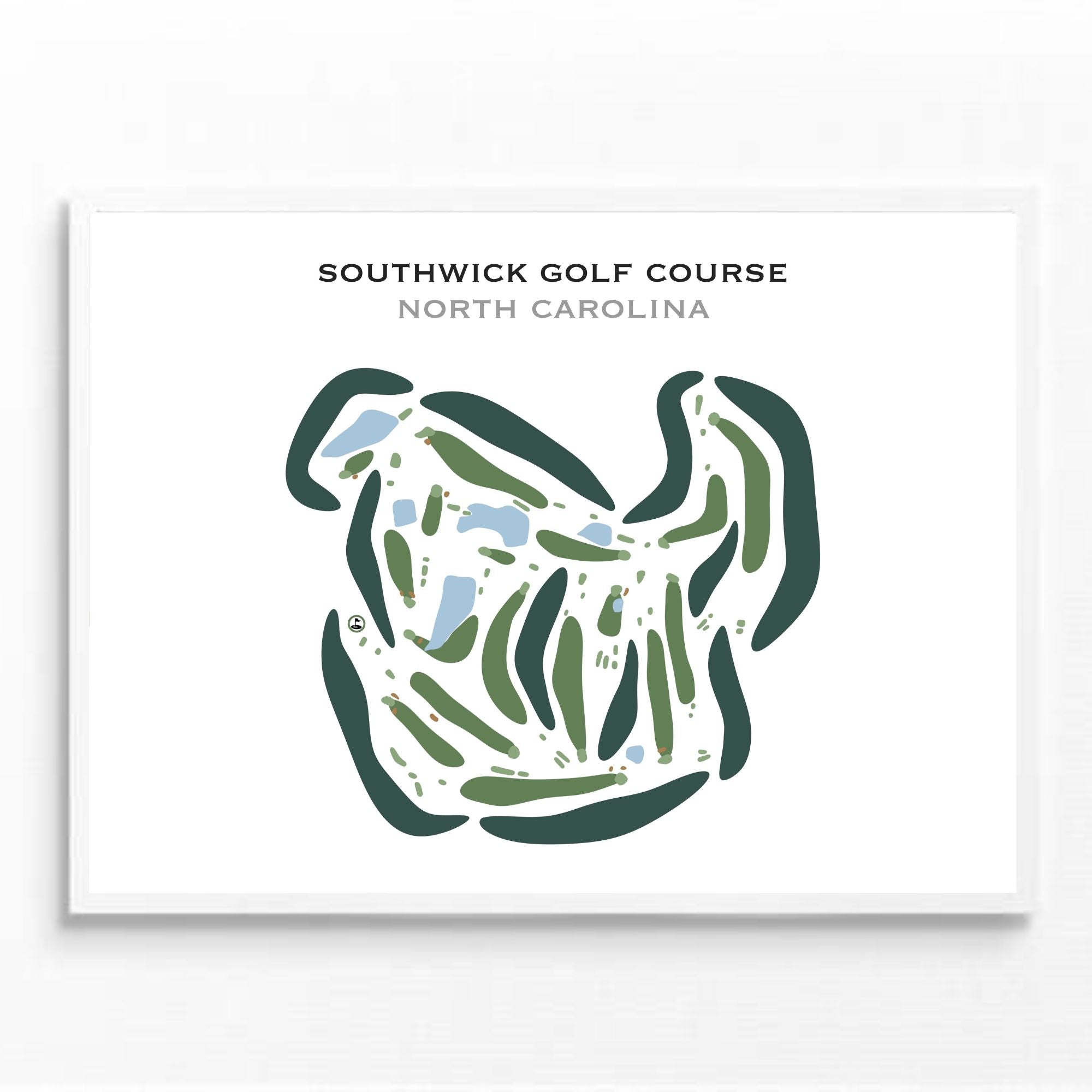 Southwick Golf Course, North Carolina - Printed Golf Courses