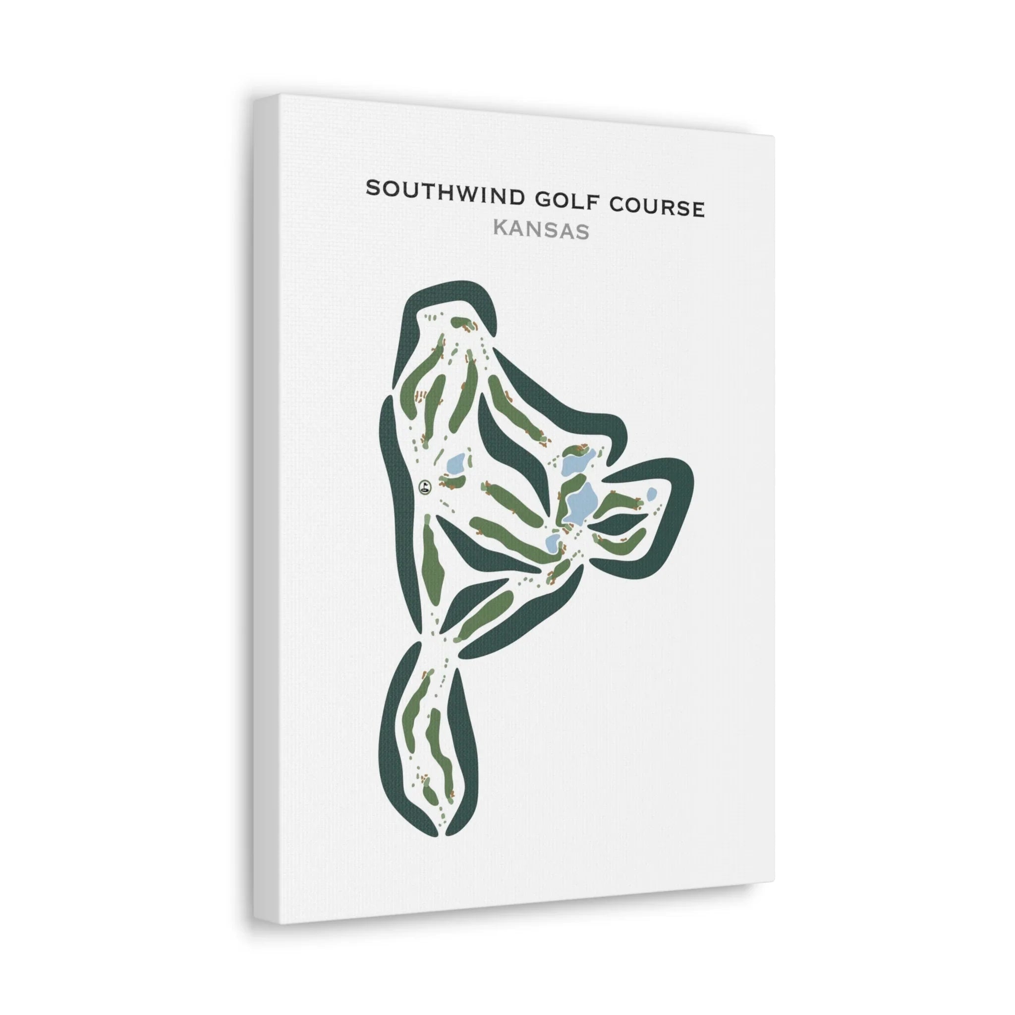Southwind Golf Course, Kansas - Printed Golf Courses