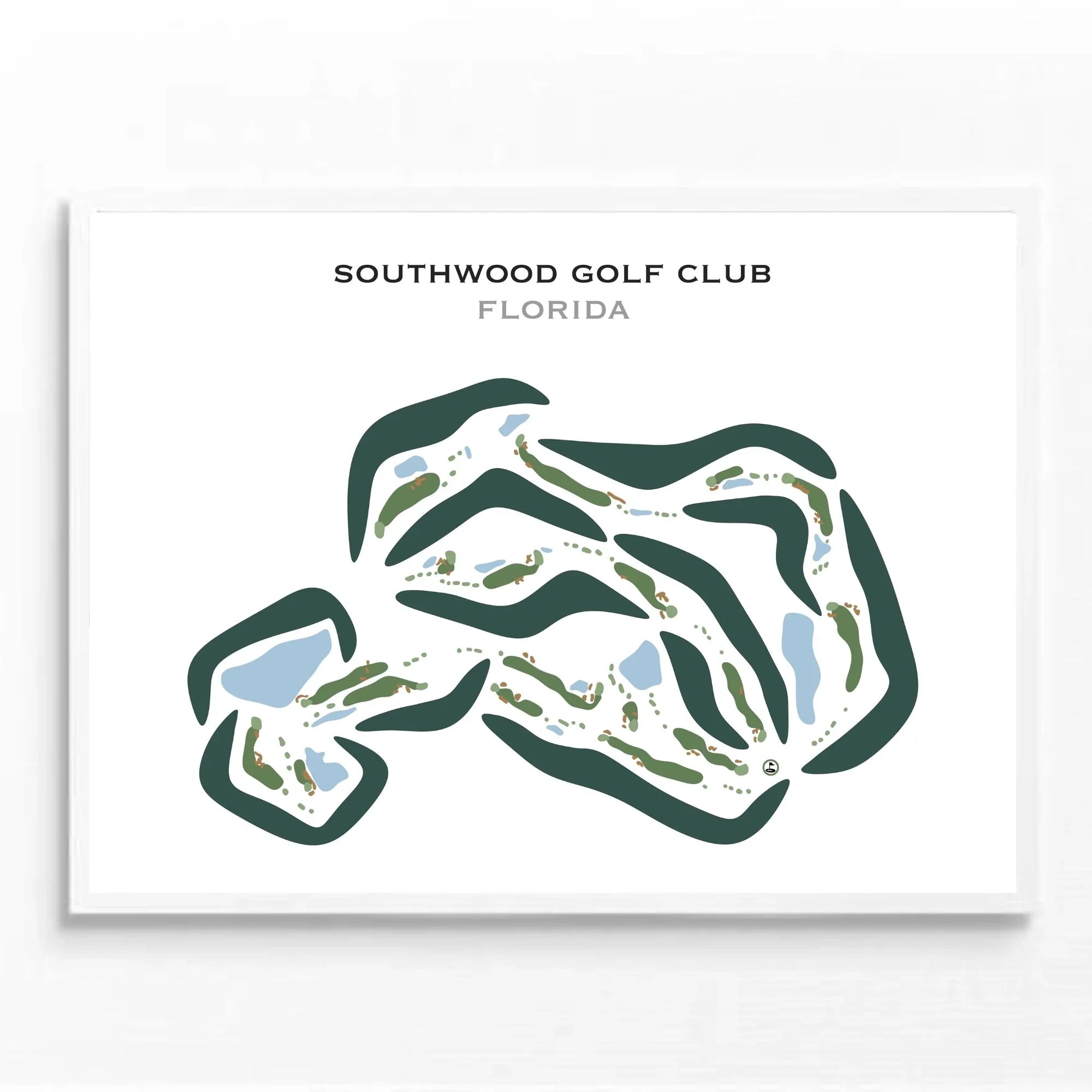Southwood Golf Club, Florida - Printed Golf Courses