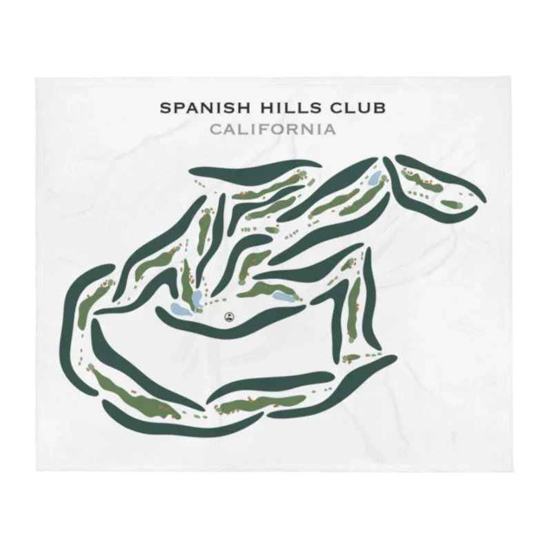 Spanish Hills Club, California - Printed Golf Courses