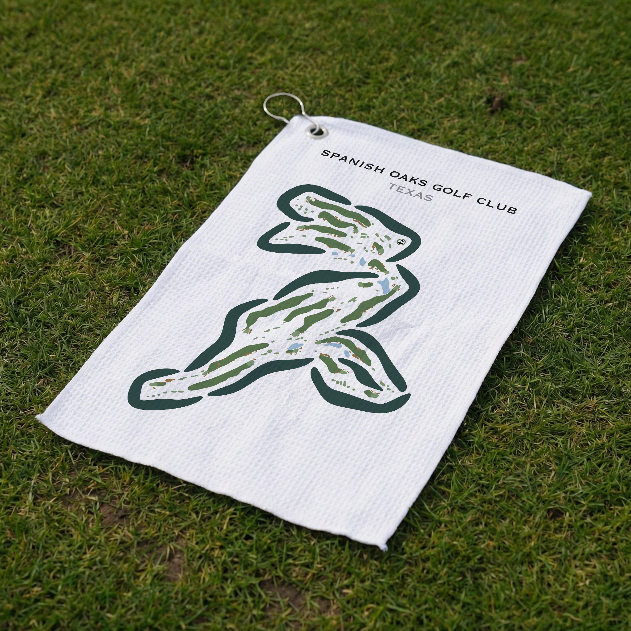 Spanish Oaks Golf Course, Texas - Printed Golf Courses