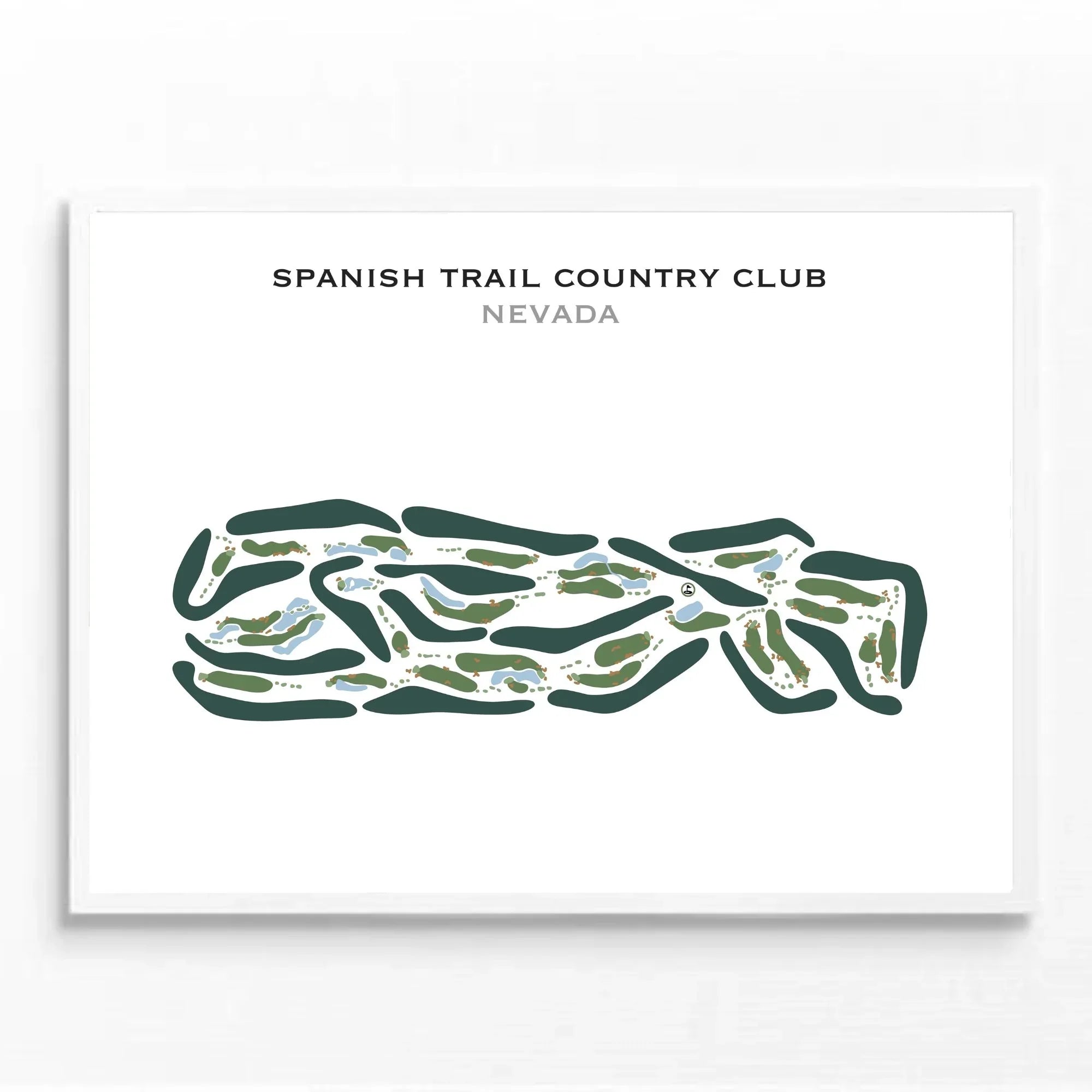 Spanish Trail Country Club, Nevada - Printed Golf Courses