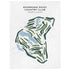 Sparrows Point Country Club, Maryland - Printed Golf Course