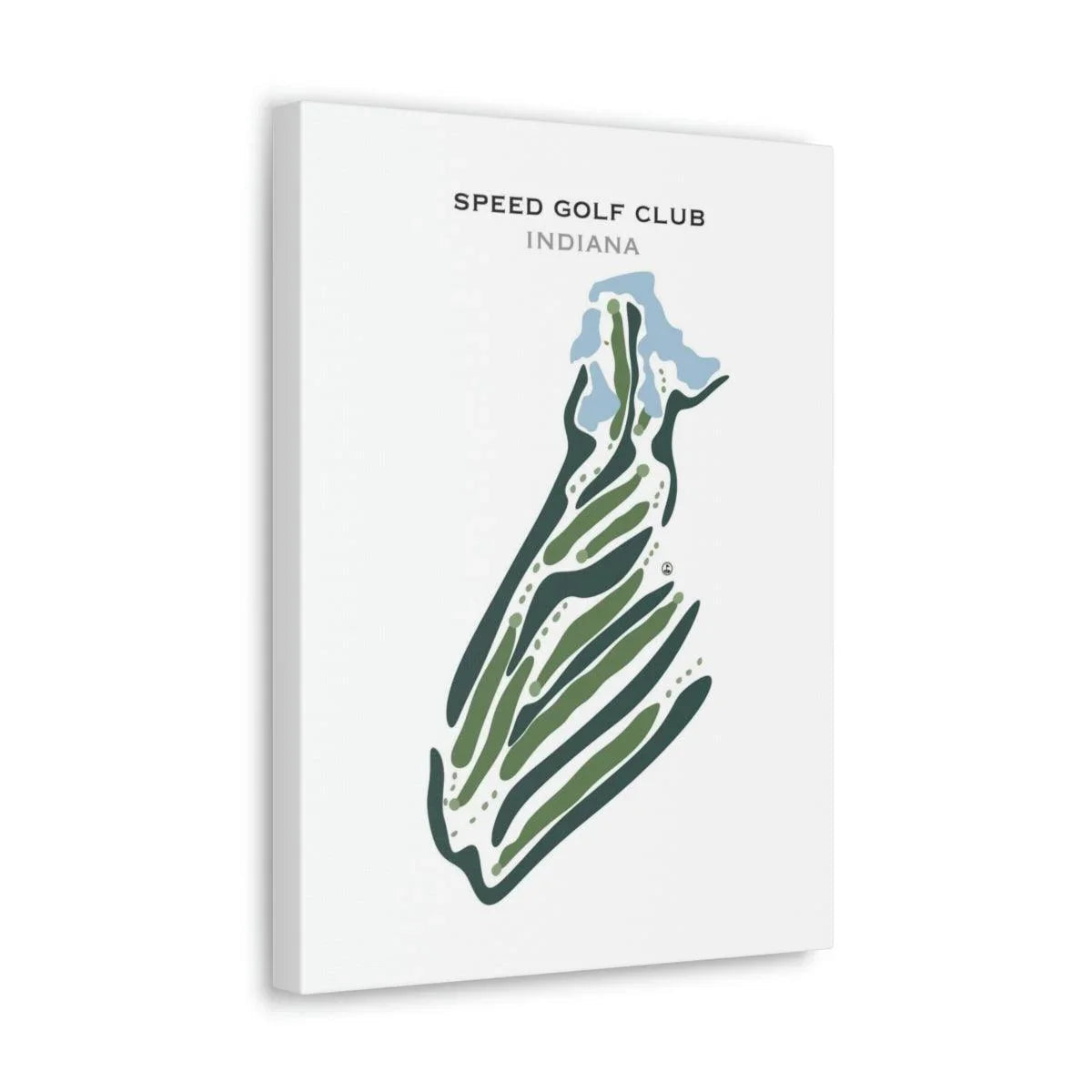 Speed Golf Club, Indiana - Printed Golf Courses