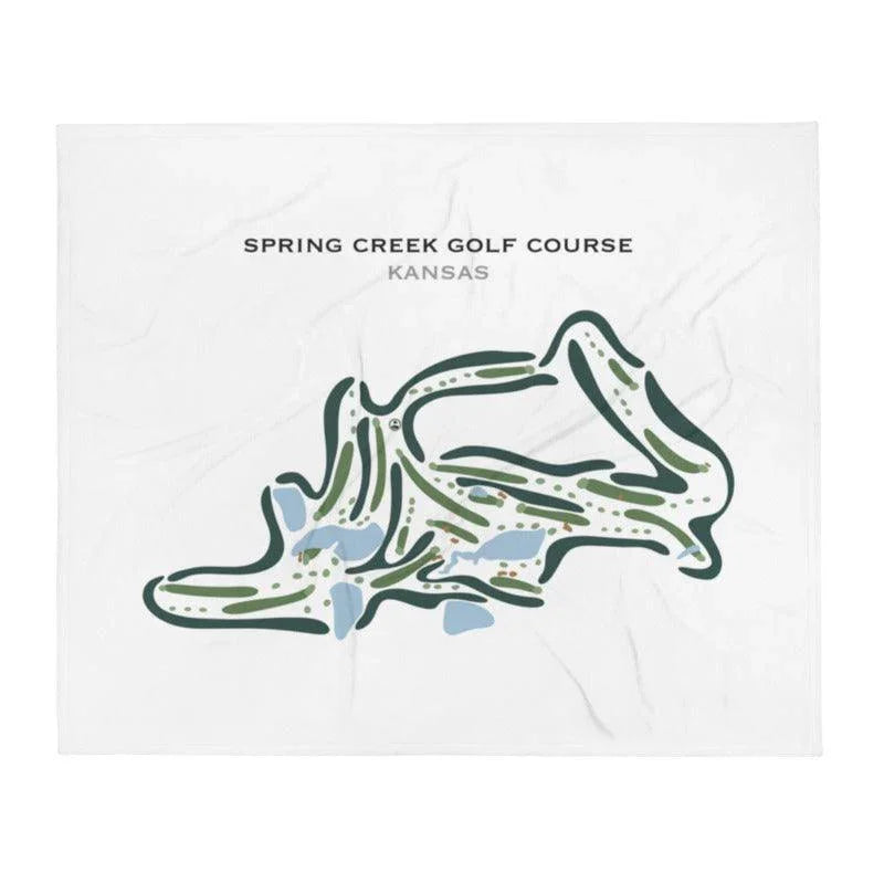 Spring Creek Golf Course, Kansas - Printed Golf Courses