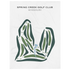 Spring Creek Golf Club, Missouri - Printed Golf Courses