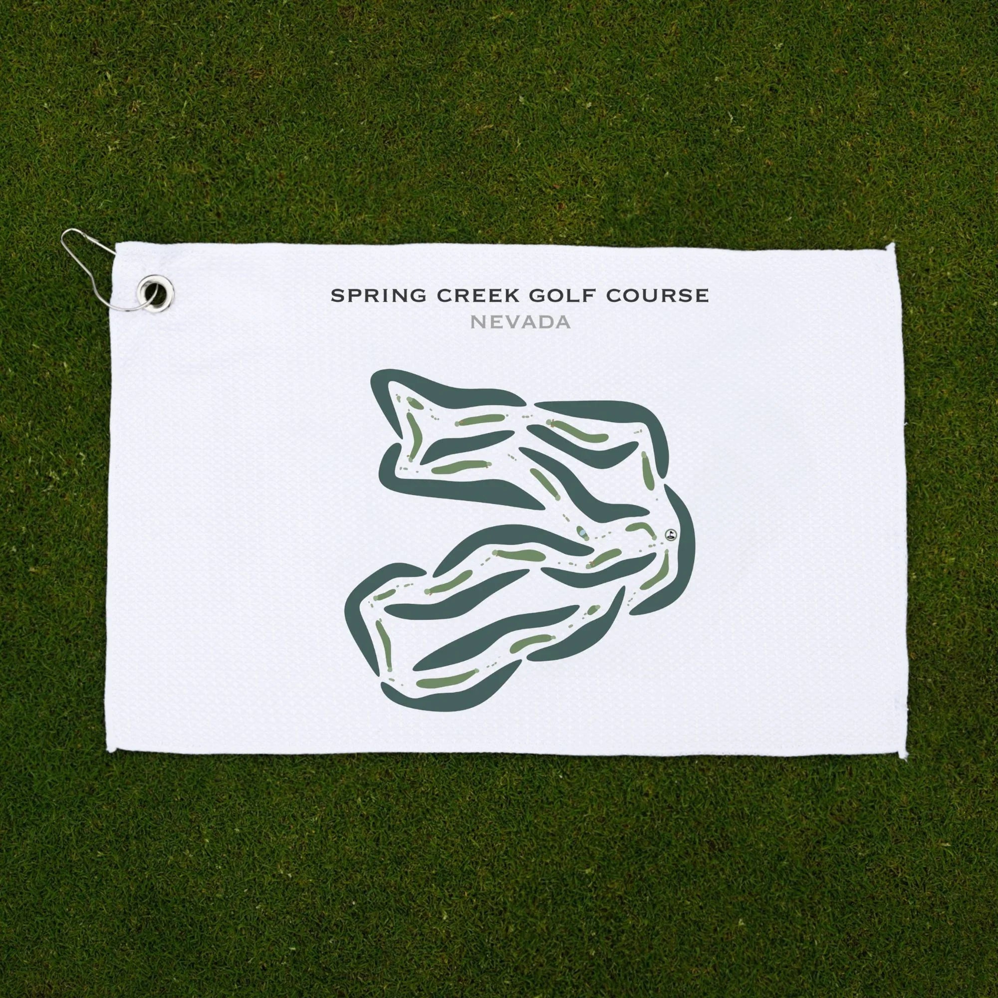 Spring Creek Golf Course, Nevada - Printed Golf Courses