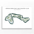 Spring Creek Golf and Country Club, California - Printed Golf Courses