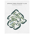 Spring Ford Country Club, Pennsylvania - Printed Golf Courses