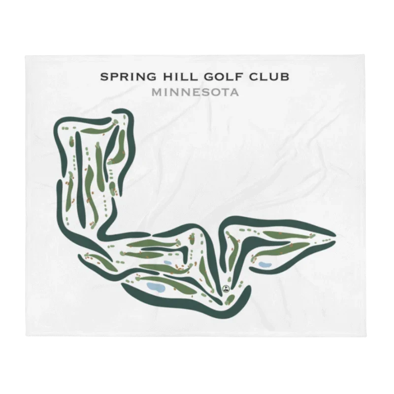 Spring Hill Golf Club, Minnesota - Printed Golf Courses