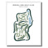 Spring Lake Golf Club, New York - Printed Golf Courses