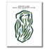 Spring Lake Golf & Country Club, Iowa - Printed Golf Courses