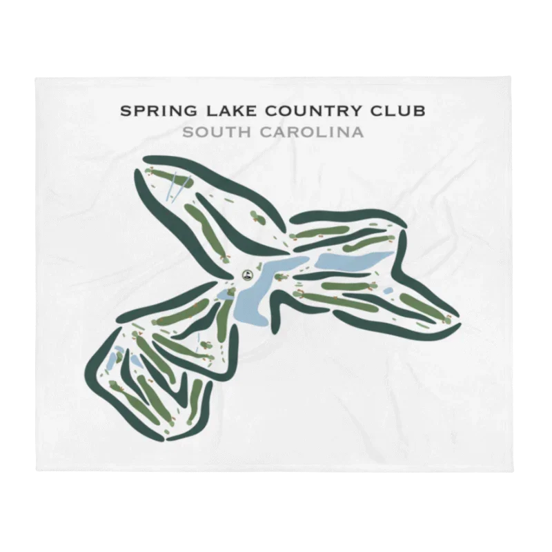 Spring Lake Country Club, South Carolina - Printed Golf Courses