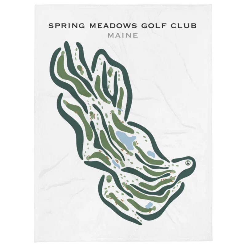 Spring Meadows Golf Club, Maine - Printed Golf Courses