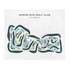 Spring Run Golf Club, Florida - Printed Golf Courses