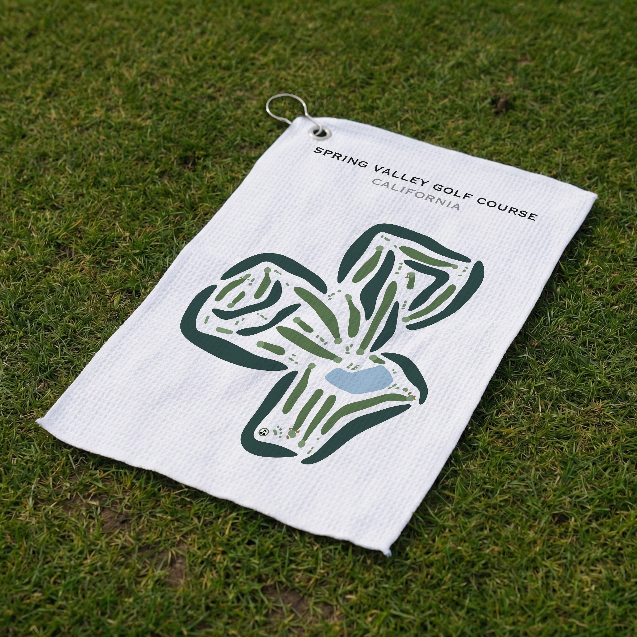Spring Valley Golf Course, California - Printed Golf Courses