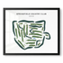 Springfield Country Club, Ohio - Printed Golf Courses