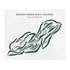 Squaw Creek Golf Course, California - Printed Golf Courses
