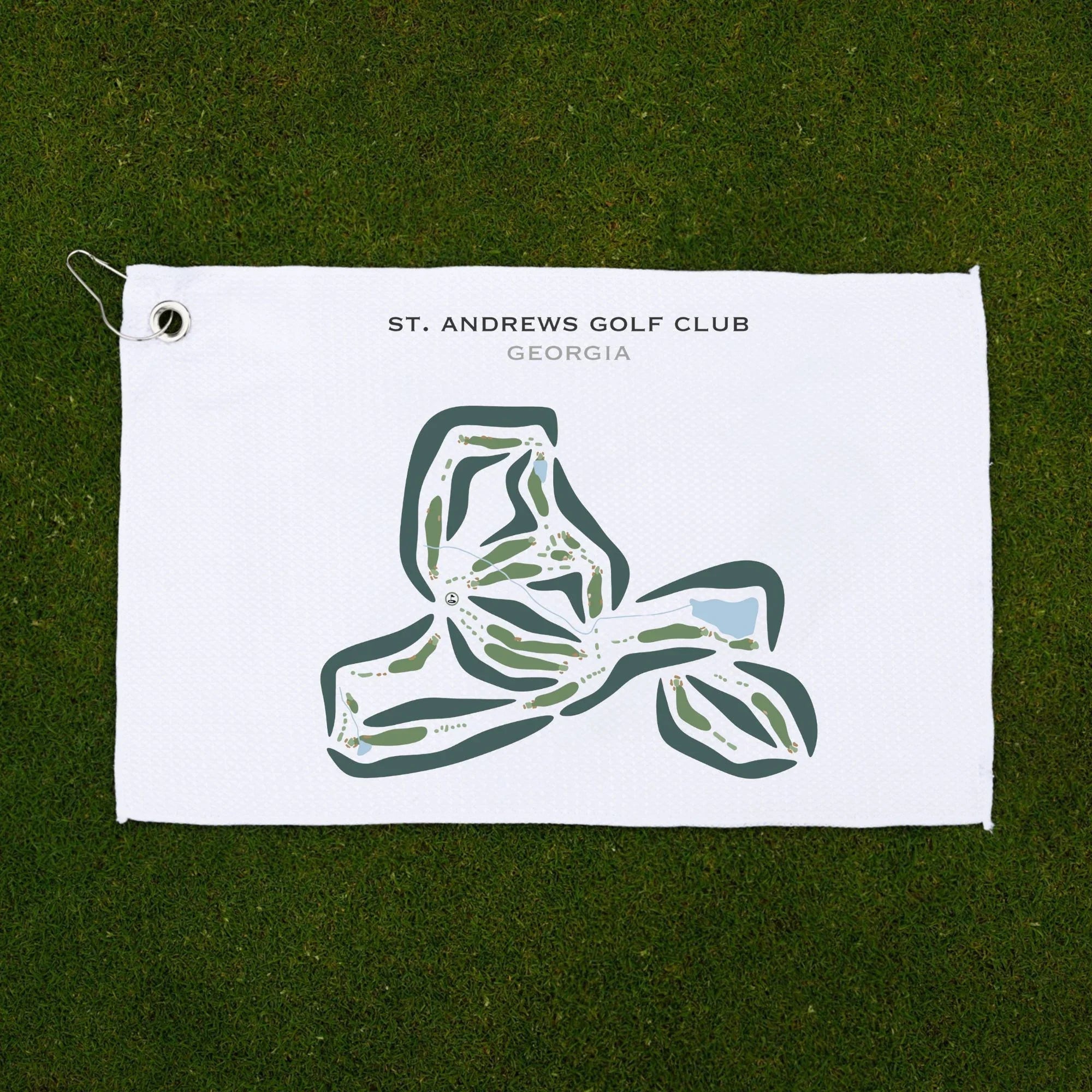 St. Andrews Golf Club, Georgia - Printed Golf Courses