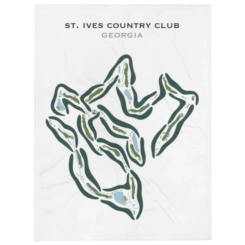 St. Ives Country Club, Georgia - Printed Golf Courses