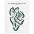 St James Bay Golf Club, Florida - Printed Golf Courses