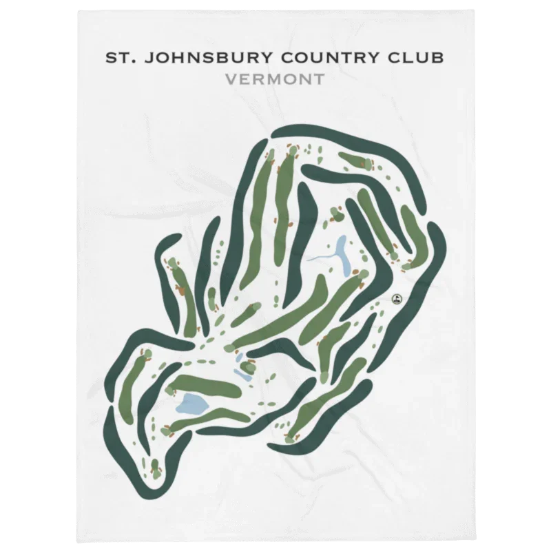 St. Johnsbury Country Club, Vermont - Printed Golf Courses
