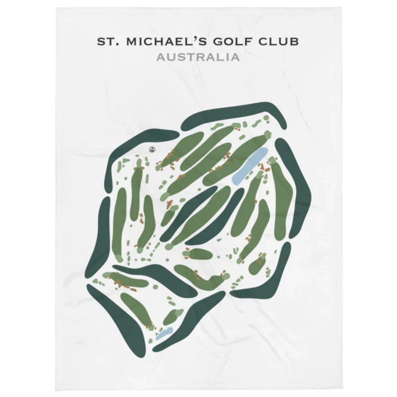 St. Michael's Golf Club, Australia - Printed Golf Courses