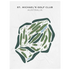 St. Michael's Golf Club, Australia - Printed Golf Courses