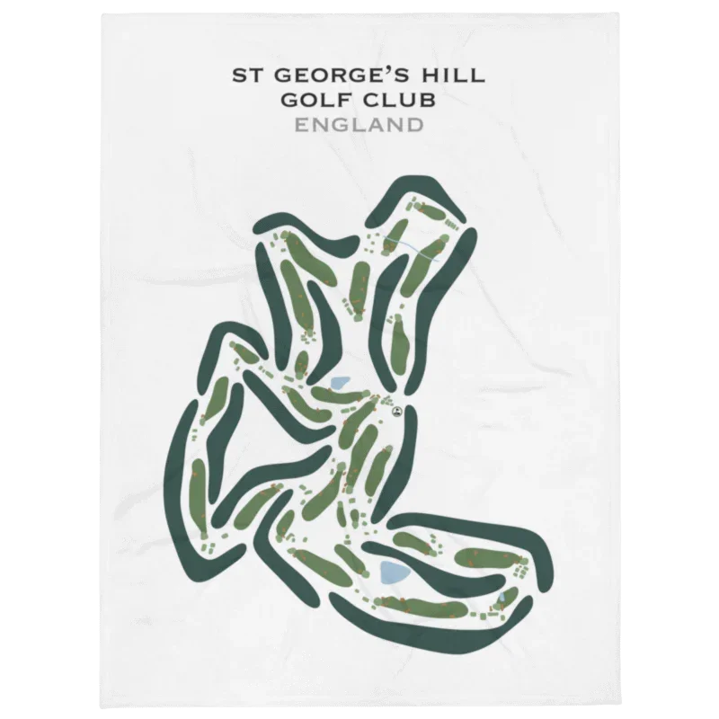 St George's Hill Golf Club, England - Printed Golf Courses