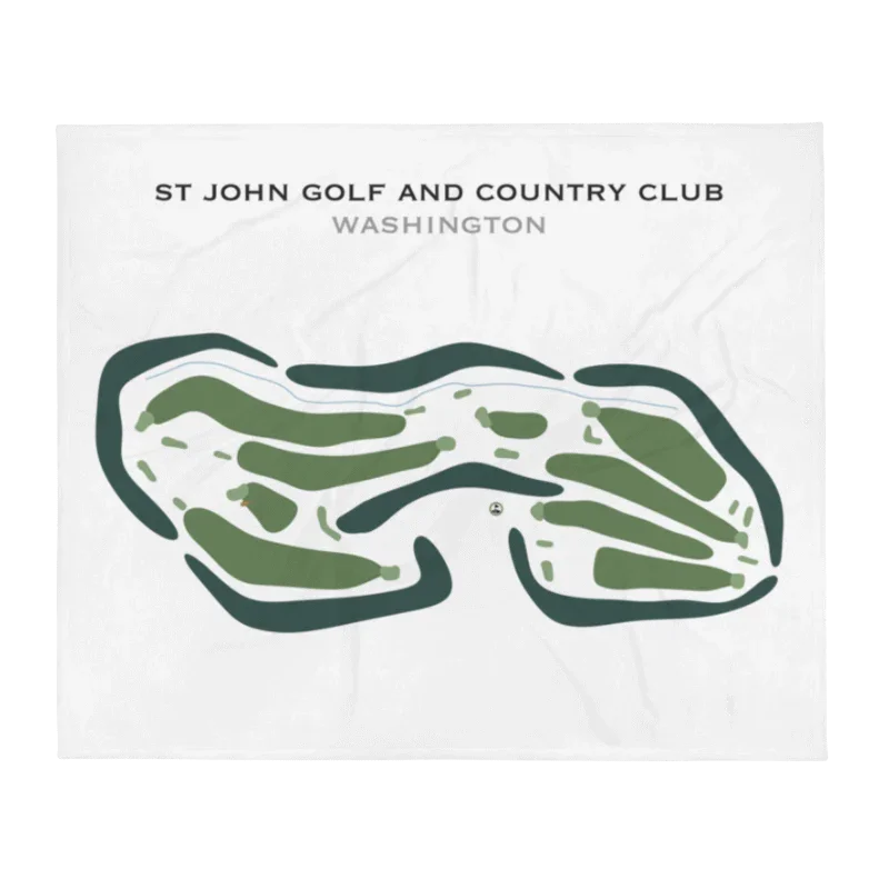 St. John Golf & Country Club, Washington - Printed Golf Courses