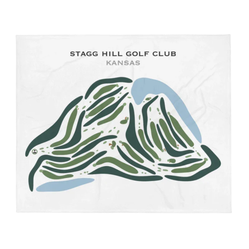 Stagg Hill Golf Club, Kansas - Printed Golf Courses
