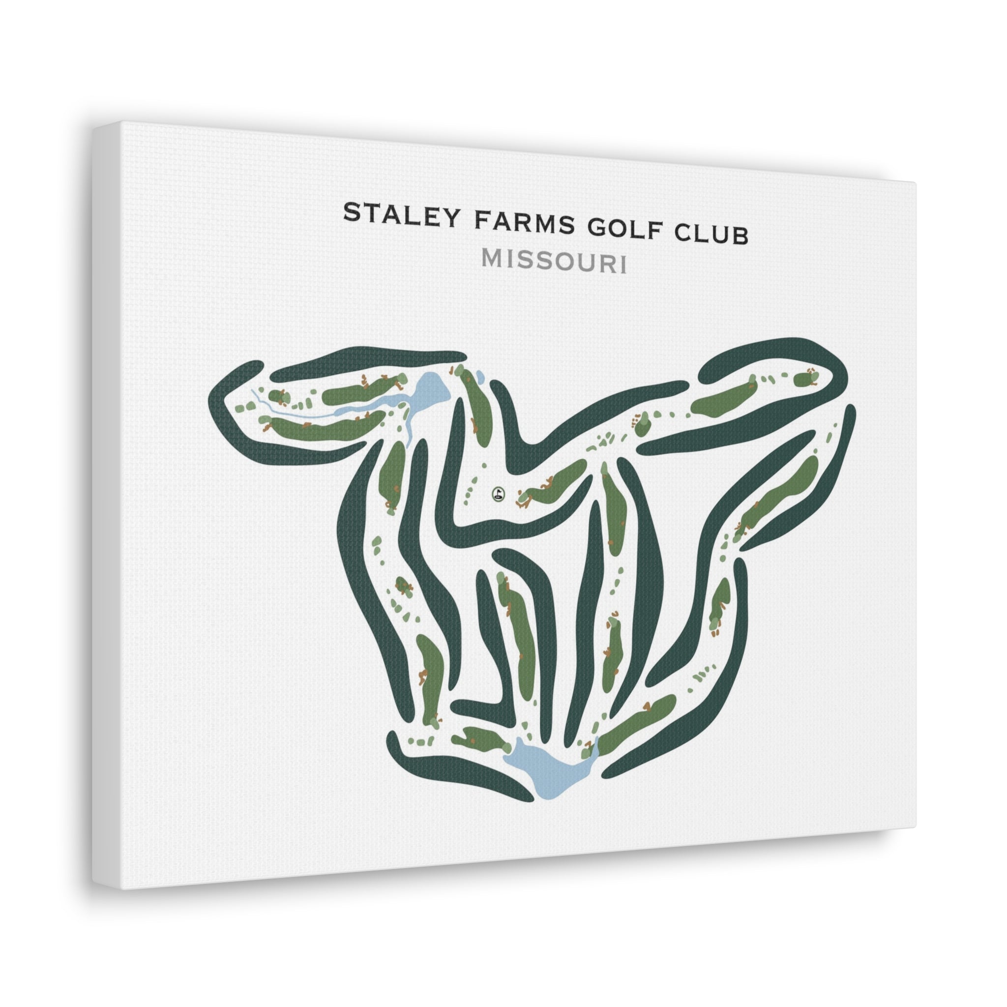 Staley Farms Golf Club, Missouri - Printed Golf Courses