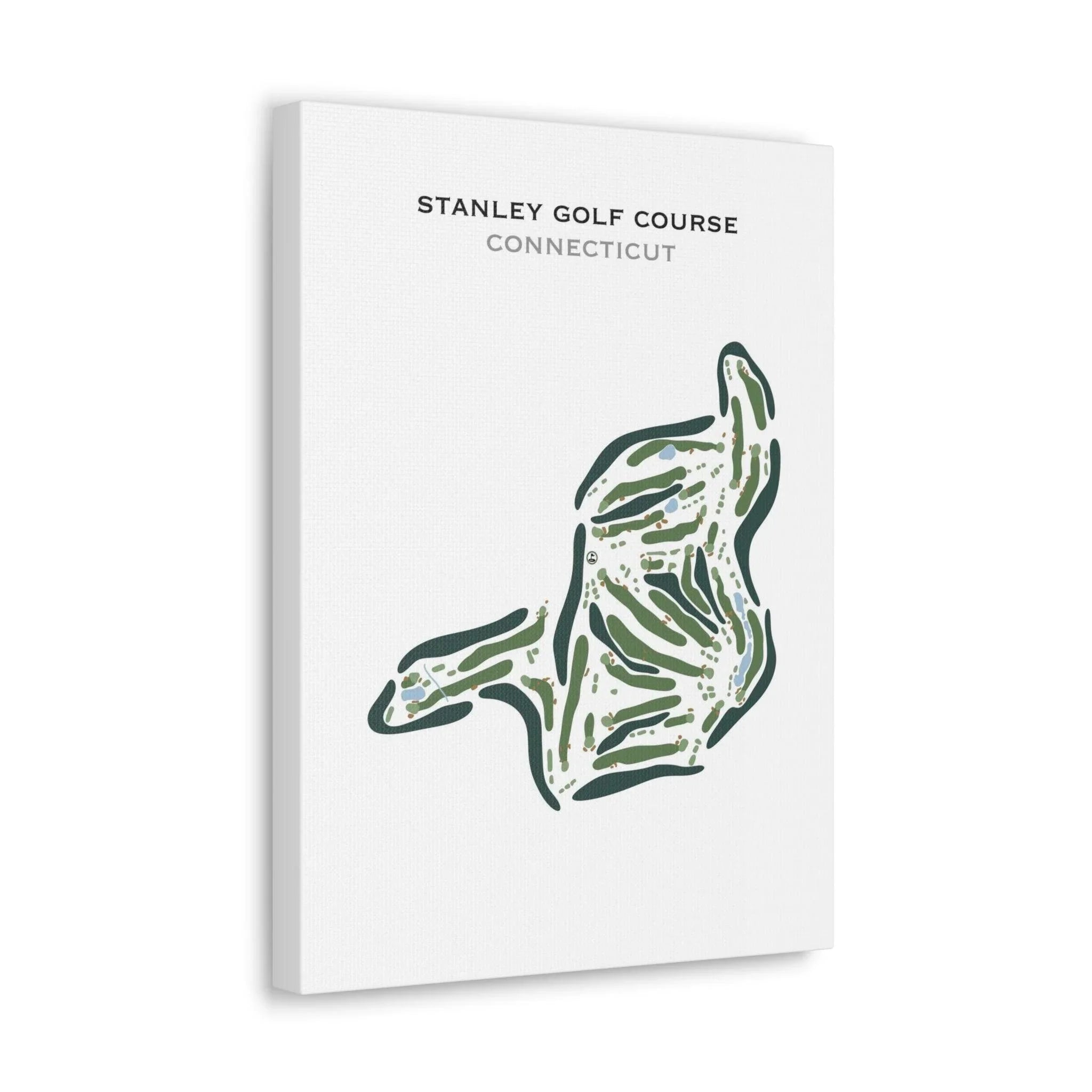 Stanley Golf Course, Connecticut - Printed Golf Course
