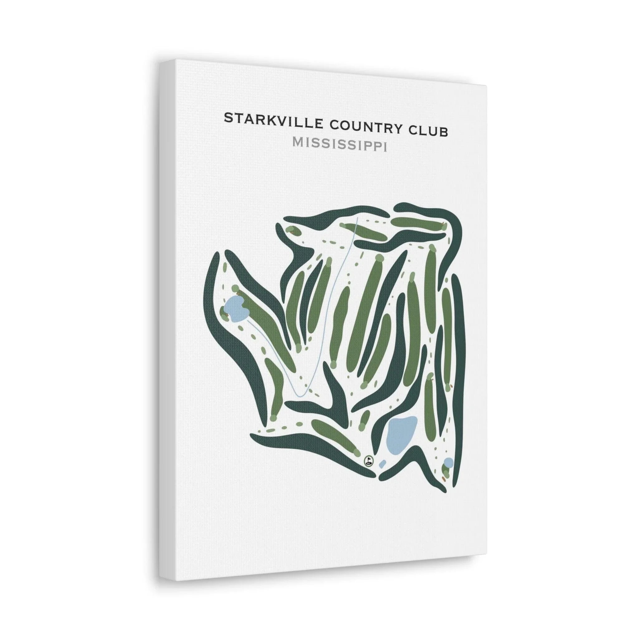 Starkville Country Club, Mississippi - Printed Golf Courses