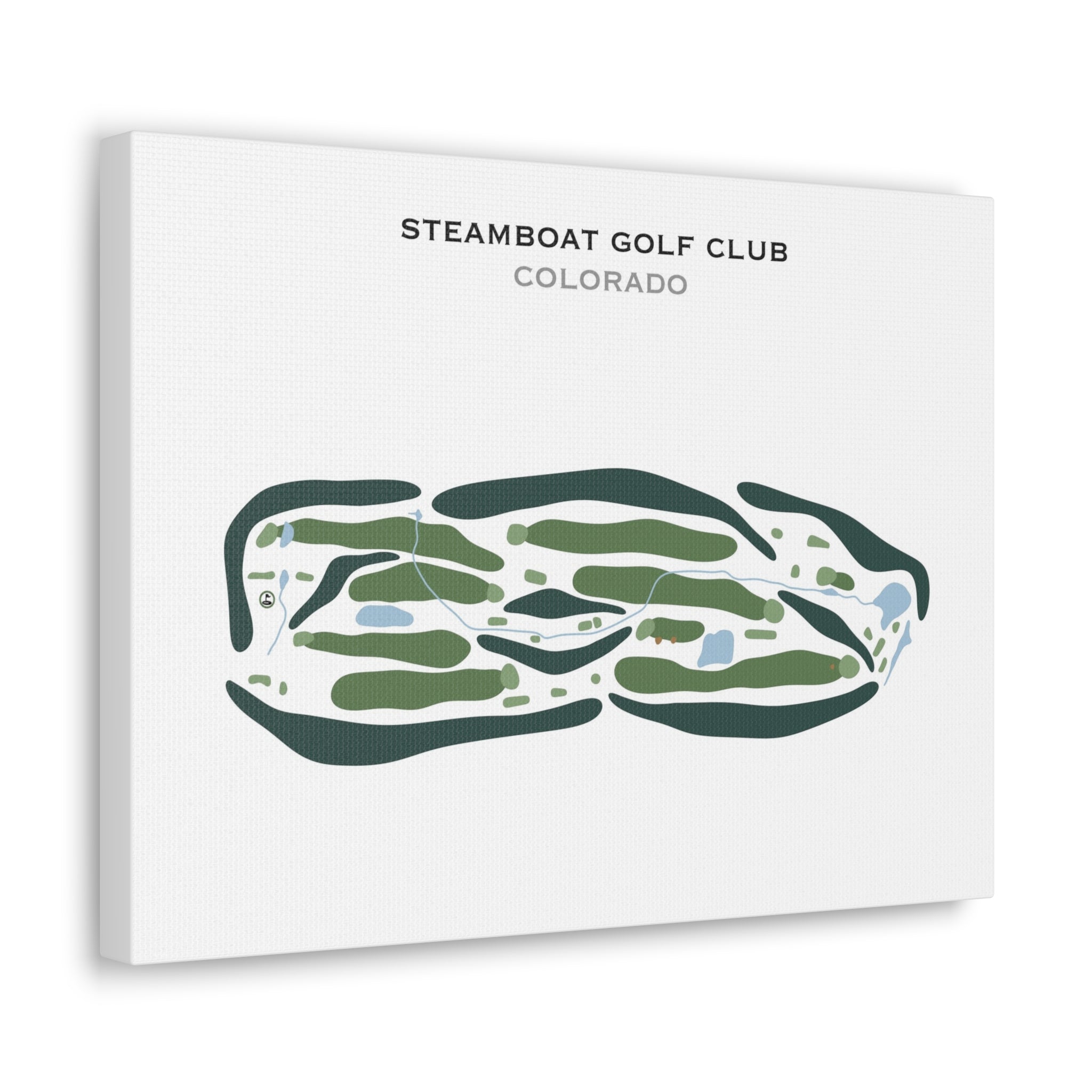 Steamboat Golf Club, Colorado - Printed Golf Courses