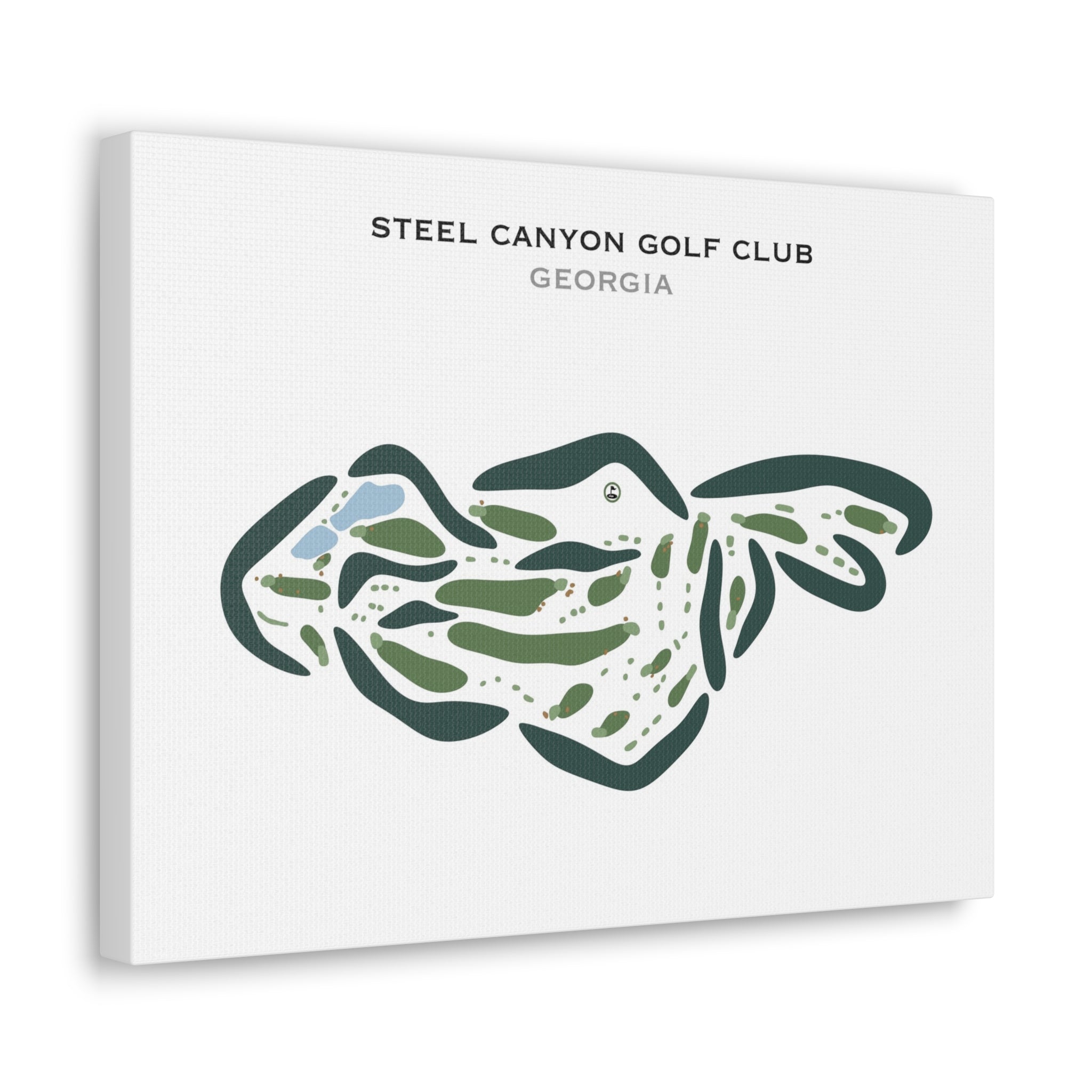 Steel Canyon Golf Club, Georgia - Printed Golf Courses