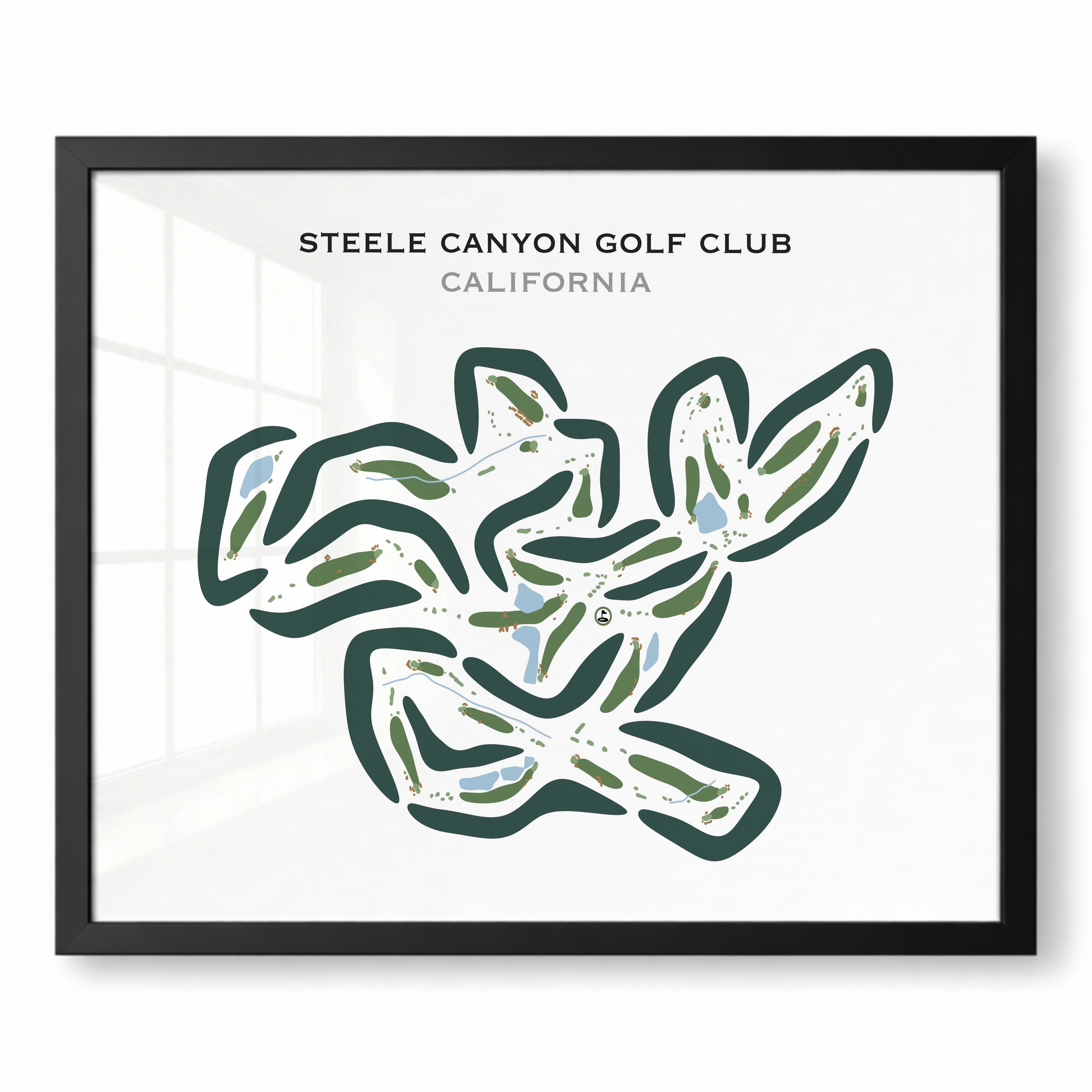 Steele Canyon Golf Club, California - Printed Golf Courses