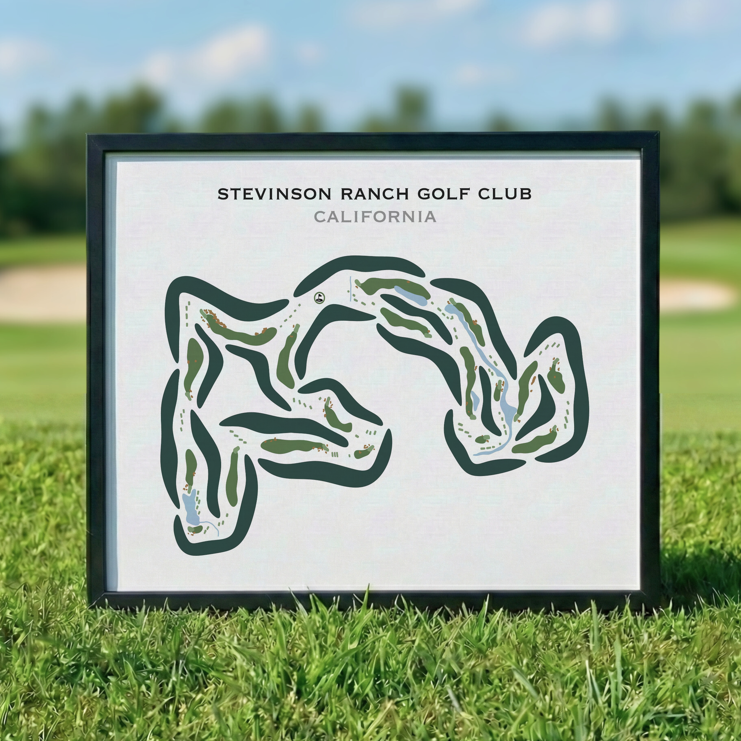 Stevinson Ranch Golf Club, California - Printed Golf Courses