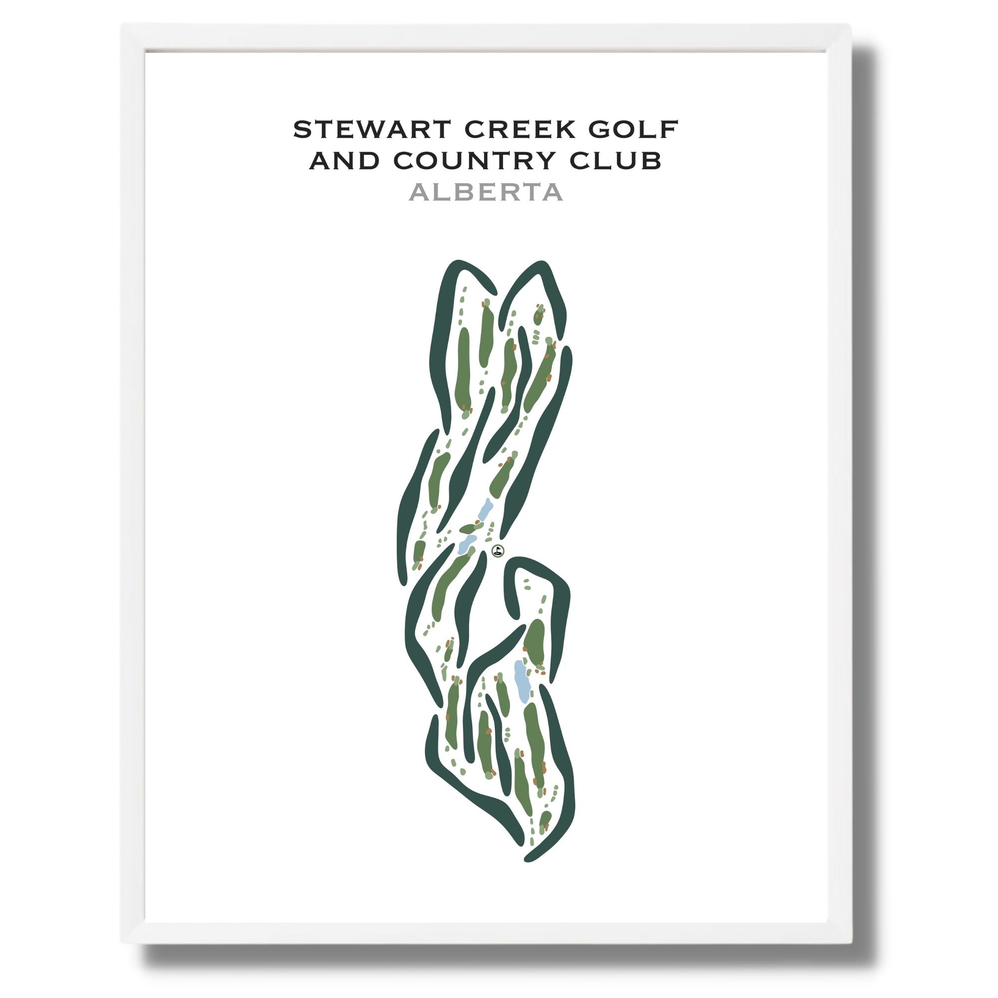 Stewart Creek Golf & Country Club, Canada - Printed Golf Courses
